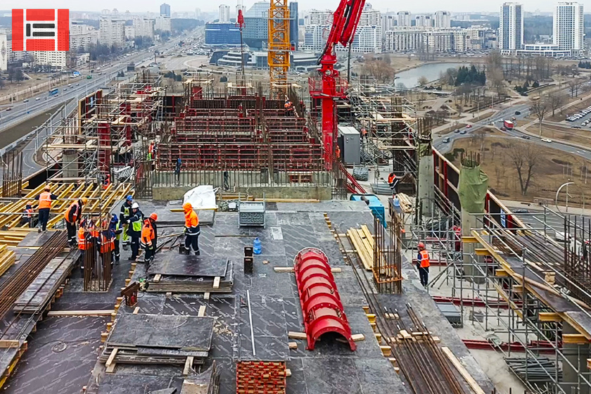 Башня «Газпром Центр» (г. Минск, Беларусь) 13 «Опалубочные системы» Башня «Газпром Центр» (г. Минск, Беларусь) 13